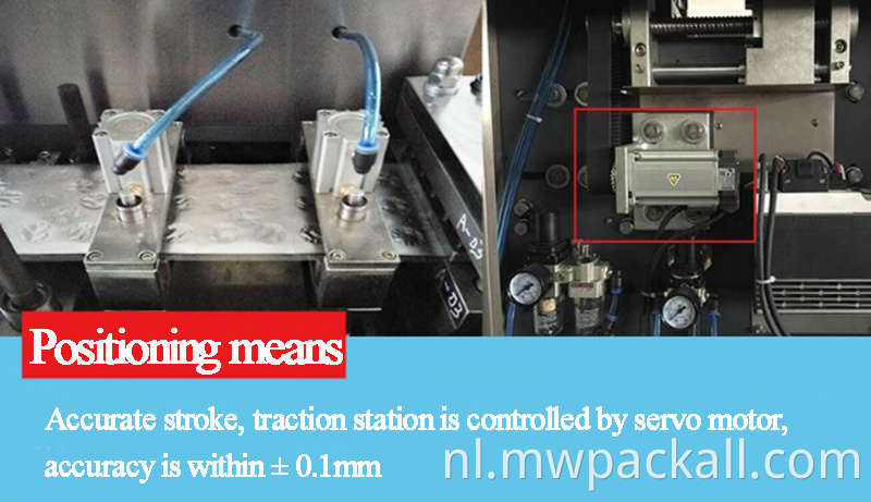 Automatische hotelzeepverpakkingsmachine China Blisterverpakkingsmachine Blistermachine te koop